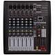 110v - 230v Portable Power Mixer , 6 Channel Dj Music Mixers With DSP I06