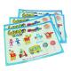 A5 Size Carton Characters Sticker Paper Sheet For Kids