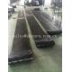 Heavy Duty Roller Canvas Conveyor Belt For Sand Conveying Machine , Flat / Cut