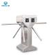 Double Lane Vertical Tripod Turnstile Gate Access Control For Special Requirements / Projects