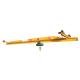 5 Ton Single Beam Electric Overhead Traveling Crane Remote Control