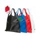Handled Waterproof Tote Bag Blue Nylon / Polyester Foldable Shopping Bags