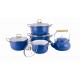 Enamelled cookware set