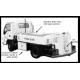 Pure White 4000 Liter Potable Water Truck Tanks Over 120 L / Min Flow Speed