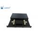 Compact Design Black Box Fiber Patch Panel No Guide Rail 426x221.5x42mm