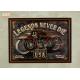 Resin Motorcycle Wall Decor Antique Wood Pub Signs Decorative Wall Plaques