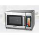 Microcomputer Control Supermarket Commercial Microwave Oven Stainless Steel Body