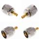 Micro RF Coaxial Connector SMA Male To UHF Female Adapter