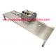 Adjustable White PCB V Grooving Machine Foot Switch Working With Circular Knife