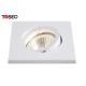 Adjustable Square Ceiling Spotlights Recessed Gu10 Downlight Fixtures