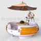 30cm Depth 8 Adults 250cm Donut FRP Fiberglass BBQ Boat