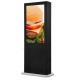 Outdoor Digital Signage Kiosk , Touch LCD Digital Signage Display Floor Standing