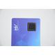 Blue Wizard Layout Fingerprint Smart Cards 0.4mm Digital Keys 2.7 inch