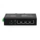 Professional 1.4Gbps Din Rail Poe Switch 512K Memory Managed Gigabit Ethernet Switch