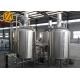 304 SS Beer Brewing System 3HL Steam Heating Glycol Cooling For Brewery