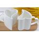 Fine Bone Lover Thermal Cup Novelty Espresso Cups Heart Shaped Porcelain Cup