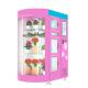 Self Service Refrigeration Flower Locker Vending Machine With Wifi 19 Inch
