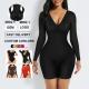 Seamless Long Sleeve Custom Shaper Bodysuit Top for Women Hexin Slimming Tummy Control