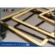 Aluminium Frame Gold Color Multi Arc Vacuum Coating Machine With PLC Control