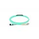 Multimode MPO Patch Cord Breakout LSZH Optical Fiber Jumpers Single Mode
