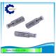 Z140 Ceramic Guide / Pipe Guide / Drilling Guide 0.1-3.0mm EDM Parts 8*6*30L