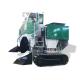 Windrow compost turner/crawler moving type organic compost making machine