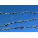 1.6mm HDG Reverse Twist Steel Barbed Wire Border ety Protection