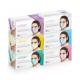 Recyclable 350gsm Art Paper Packaging For Face Mask