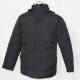 Comfortable Outside Mens Padded Jacket , Water Repellent Black Padded Jacket