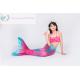 Mermaid Tail Fin Monofin Swimmable Costume For Swimming With Fin Size For 6Y Up