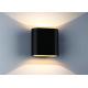 2 * 3W Black Indoor Wall Lights COB Wiith EDISON LED Chip CCC CE