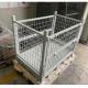 Foldable Steel Collapsible Pallet Cage Efficient Storage Solution