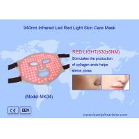 Home Red LED Light Beauty Face Mask Boost Metabolism with Infrared Light
