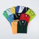 Custom  Polo T Shirts Solid Color  Embroidered Design Cheap Price