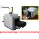 High Speed X Ray Scanning Machine Baggage , X Ray Airport Scanner 6-8mm Steel