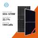 555W 560W Canadian Mono Solar Panels 565W 570W Canadian Monocrystalline Solar Panels