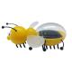 Hot Sale Plastic Bee Toys Insects New Energy Solar Panel Safety Solar Toys Bee Vibration Toys for Children