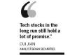 Tech shares boom to last, say analysts
