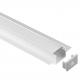 Drywall Plaster In LED Profile Aluminum Recessed Lighting Housing 38*13mm