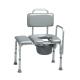 Hospital Toilet Commode Transfer Bench Seat With Bedpan Commode Chair