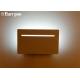 6W White Modern Indoor Wall Lamps , LED Internal Wall Lights  200x120mm Cubiod