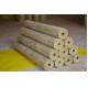 High Density Rockwool Pipe Insulation Material Heat Resistant ISO CE