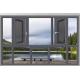 Custom Aluminium Casement Windows for Office Buildings Superior Soundproof and Insulation