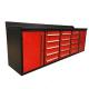 Customized Support Powder Coated Stainless Steel Workbench Trolley for Garage Storage