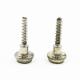 3mm Stainless Steel Self Tapping Screws ANSI Hex Flange Blunt Tip Screws