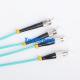 ST - FC Fiber Optic Patch Cord OM3 High Performance For Equipment Test