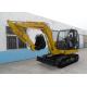 Hydraulic Heavy Construction Vehicles , Wheel Loader Excavator 34 Mpa Working Pressure