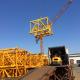 Max.load 8 Tons  topkit tower crane QTZ100(6010) with 60m jib length