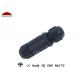 Black Pool Light Accessories 8-9mm Wire Diameter 2×1.5mm² 2 Wires Connector