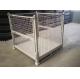 Custom Powder Coating Mesh Stillage For Forklift Transportation